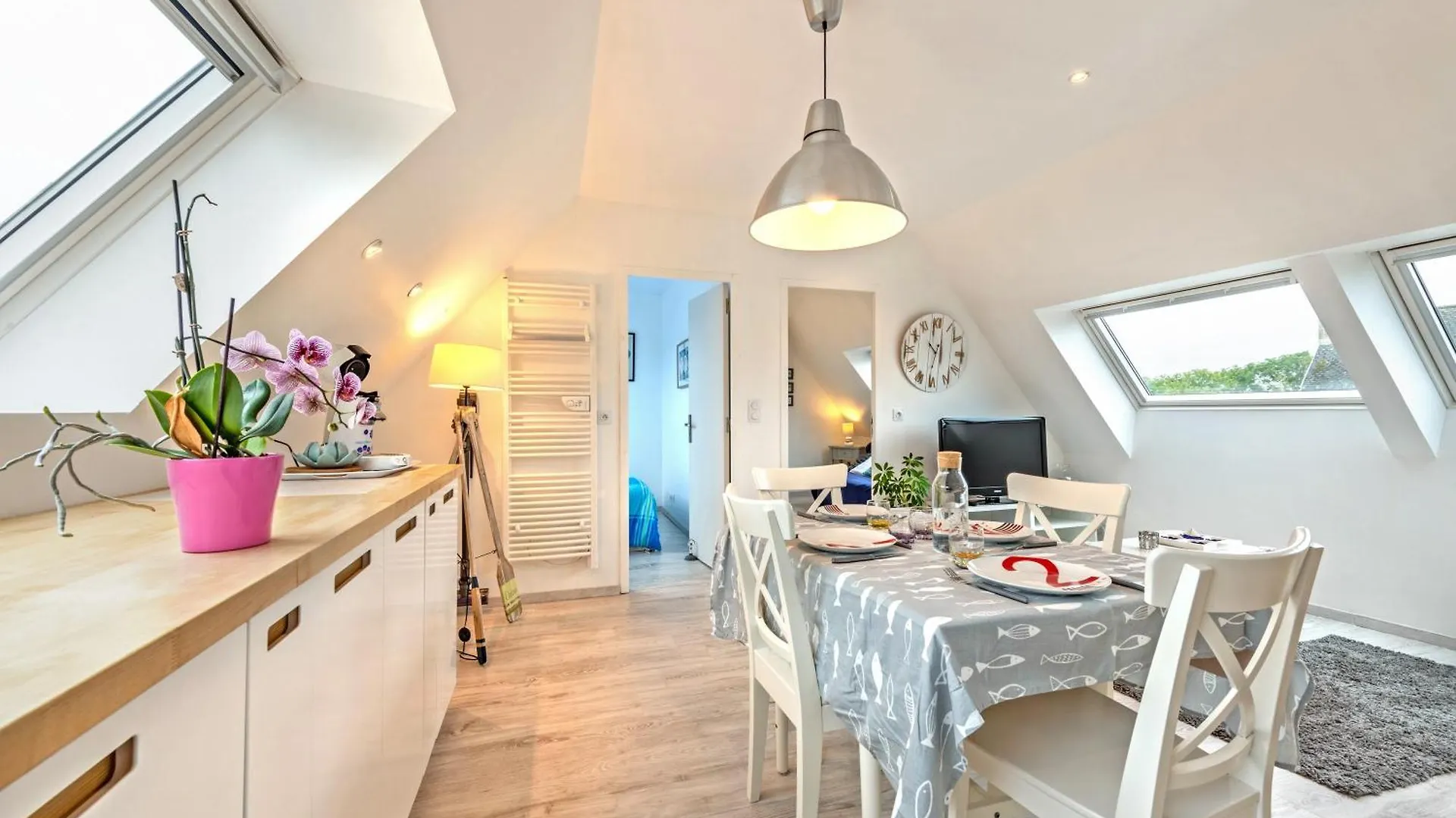 Апартаменты Appartement Plougasnou Proche Mer